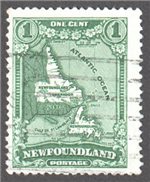 Newfoundland Scott 163 Used F (P14.2)